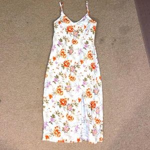 American Eagle XS Flower Slip Dress.